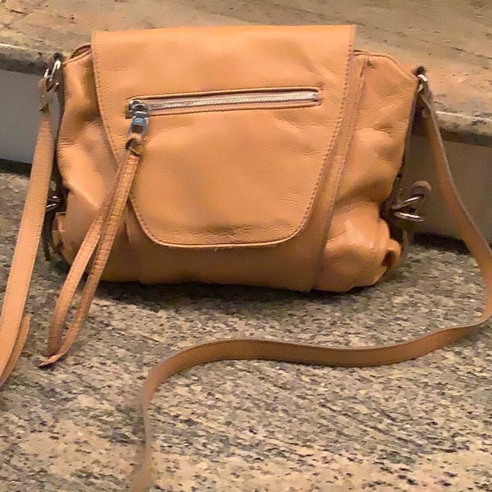Yellow shoulder bag